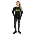 thumbnail image 4 of Batman Womens Retro Logo Heather Sweatshirt, 4 of 5