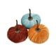 thumbnail image 3 of 3 piezas de calabazas de terciopelo perfecl de 15 cm de Diámetro para decoración de otoño, 3 of 8