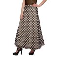thumbnail image 3 of Moomaya Skirts For Women Long Length Rayon Printed Casual Summer Wear Clothing, 3 of 6