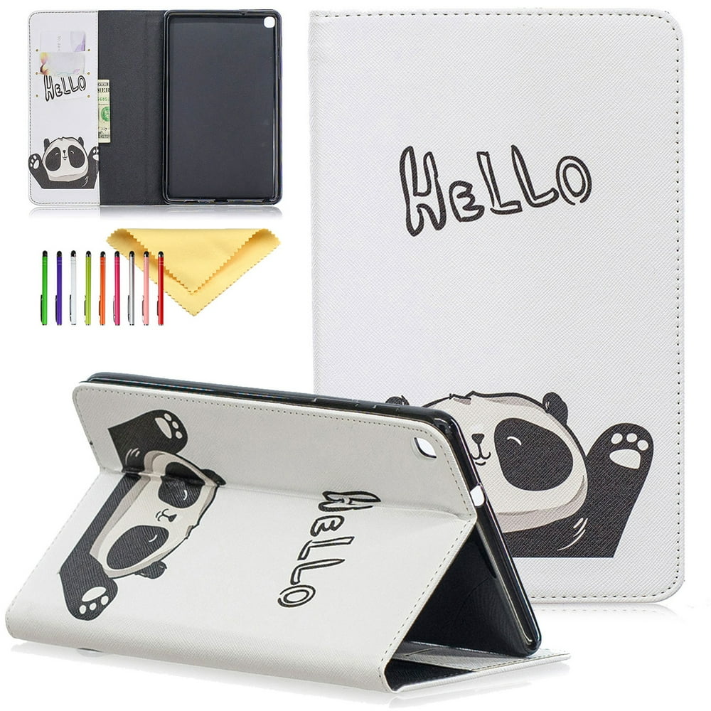 Dteck Case For Samsung Galaxy Tab A with S Pen 8.0 2019, Lightweight Slim Case Cover with Card