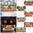 thumbnail image 1 of 480*210 Cm Pancarta Para Puerta De Garaje Exterior Gran Decoración Navideña Cubierta Decorativa Para Puerta Fiestas Puerta De Garaje Exterior Casa Pared Aa, 1 of 4
