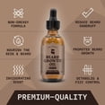 thumbnail image 6 of Striking viking beard growth kit derma roller biotin beard oil sandalwood beard care set for men, 6 of 9