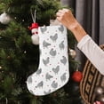 thumbnail image 2 of Zufioo Funny Chicken for 18-inch Stitching Christmas Stockings, Suitable for Christmas, Christmas Trees, Indoor and Outdoor Holiday Decorations-Short plush, 2 of 3