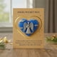 thumbnail image 2 of Recuerdo de bolsillo 2026 | Un símbolo de fortaleza y amistad | Regalo de Año Nuevo para amigos, familiares y compañeros de trabajo | Tarjeta recordatoria portátil con dije de corazón, 2 of 2