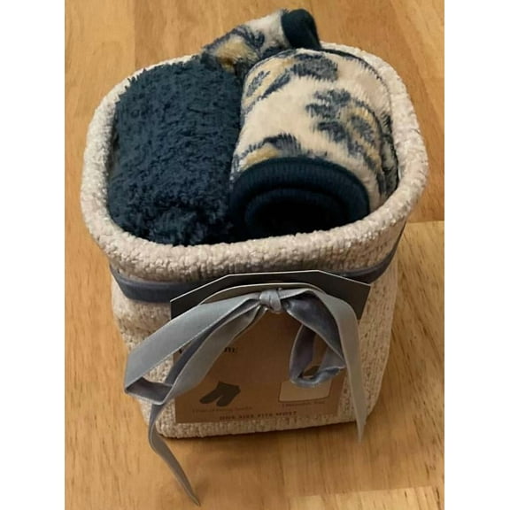 Highline Bedding Co. Spa Gift Set - Tan Includes; Headband, Makeup Remover, Socks, Tote