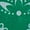 Green, variant on Women's Western Star Bandana, Red Light, One Size Fits Most