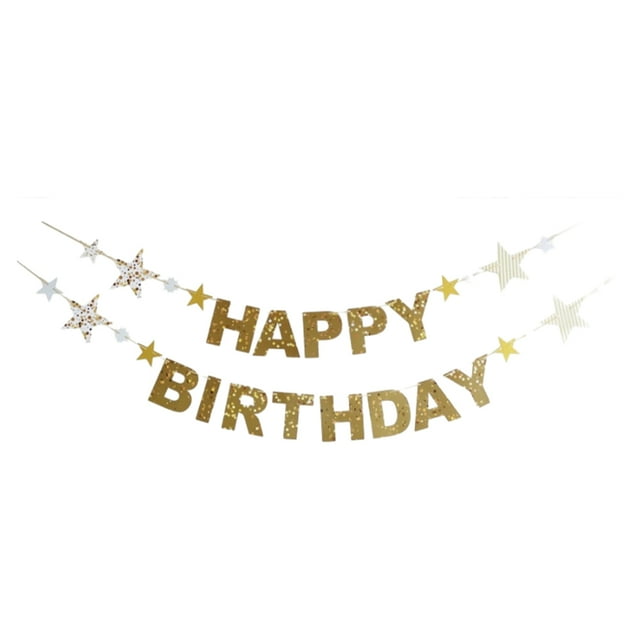 Xingzhi Fête Anniversaire Lettre Drapeau Tirage
