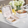 thumbnail image 6 of Mother's Day Kangaroo Portable Jewelry Box with Customizable Grids for Rings, Earrings, Bracelets - Compact Design, 6 of 6