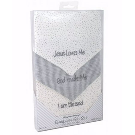 Bib Bandana Set-Inspirational (Set Of 3)