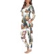 thumbnail image 3 of Pijama de dos piezas de manga larga para mujer, conjunto de ropa de dormir de ocio, Jersey holgado, ropa de estar por casa cómoda, Navidad, otoño, 3 of 4