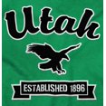 thumbnail image 2 of Utah Cute Bald Eagle Souvenir UT Girl Plus Size Crewneck Graphic Tee Shirt Brisco Brands 5X, 2 of 3