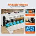 thumbnail image 5 of VEVOR Continuous Horizontal Band Sealing Machine - Carbon Steel Bag Sealer, 5 of 11