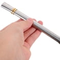 thumbnail image 2 of Miangastore Loose Tea Filtering Straws Silver For Coffee Straw Outdoor Picnic 1Pcs, 2 of 9