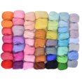 thumbnail image 4 of facefd Embroidery Felting Threads Handwork Needlework Doll Making Handicrafts DIY Yarn, 50 Colors, 4 of 9