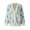 White, variant on Women´s Button Down Sweater, Casual Long Sleeve V Neck Floral Print Loose Knit Cardigan Coat