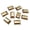 Gold, variant on 10Pcs Metal Zipper Stopper Zipper Tail Clip Stop Tail Plug Head With Screw Diy Sewing Leather Hardware Craft