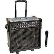 400 Watt Battery Powered Guitar Amplifier With ipod Docking