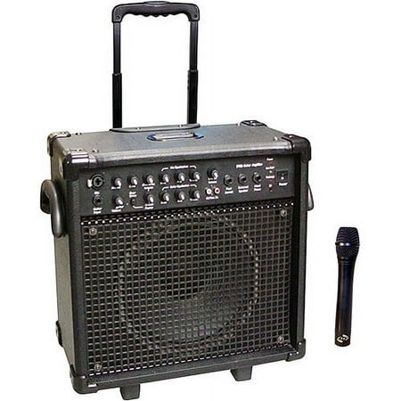 400 Watt Battery Powered Guitar Amplifier With ipod Docking