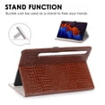 thumbnail image 3 of Dteck Smart Case for Samsung Galaxy Tab S7 11" SM-T870 T875 (2020 Released),Luxury Leather Card Holder Wallet Kickstand Automatic wake/sleep Folio Cover 11-inch,Brown, 3 of 6