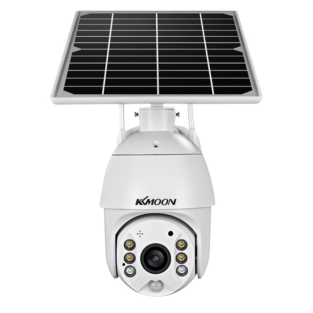 cámara solar,Monitoreo Remoto de Visión Nocturna de Cámara de Seguridad de Celda Solar Inalámbrica Hd 1080P Abody XF-DC06