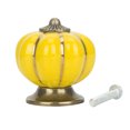 thumbnail image 2 of SAYFUT 1PCS 38mm Pumpkin Shape Zinc Alloy Knob Drawer Knob Pull Handle for Cupboard, Kitchen and Bathroom Cabinets, 2 of 7