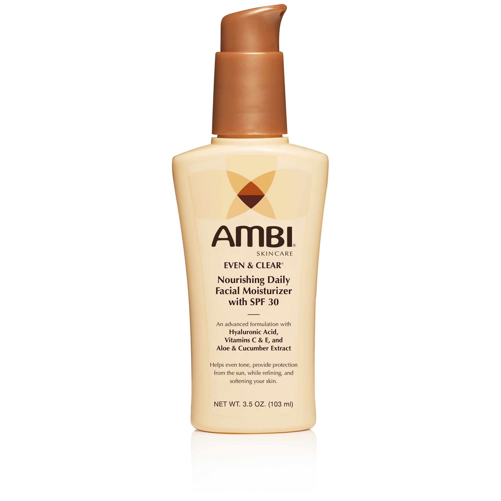 Ambi Even & Clear Daily Moisturizer with SPF 30 Sunscreen, 3 oz
