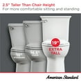 thumbnail image 4 of American Standard 215Ta.104 Cadet 1.28 Gpf Two Piece Elongated Toilet - White, 4 of 6