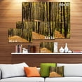 thumbnail image 3 of Dense Autumn Forest Woods - Modern Forest Canvas Art, 3 of 4
