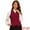 Burgundy, variant on DARING DIVA Women's Notched Lapel Waistcoat Vest Double Breasted XS Black
