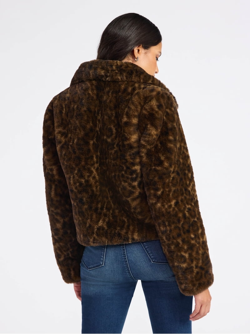 Sofia by Sofia Vergara Women's and Women's Plus Size Faux Fur