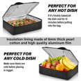 thumbnail image 5 of Iauyy Casserole Carrier for Hot Food Insulated Casserole Travel Carry Bag with Lid Food Warmer Bag for Party/Picnic,Attractive Stars, 5 of 7