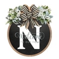 thumbnail image 1 of Funny Welcome Sign Round Outdoor Indoor Spring Wreath Farmhouse Porch Decoration Home Wall Sign for Housewarming Summer Fall, 1 of 8