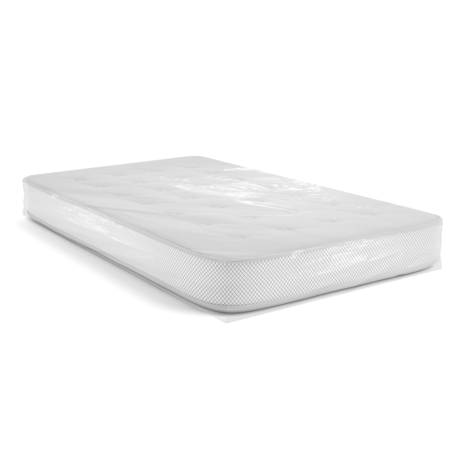 Aluf Plastics High Performance Queen Size Mattress 2.5 MIL (eq) Clear Waterproof Cover Bags - 72" x 94" - Pack of 30 - for Moving, Storage, & Commercial
