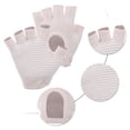 thumbnail image 3 of Unique Bargains Yoga Gloves Fingerless Pilates Gloves One Size Pink, 3 of 5