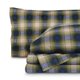 thumbnail image 1 of Juego de sábanas Bare Home de franela 100% algodón Cal King Green, 1 of 9