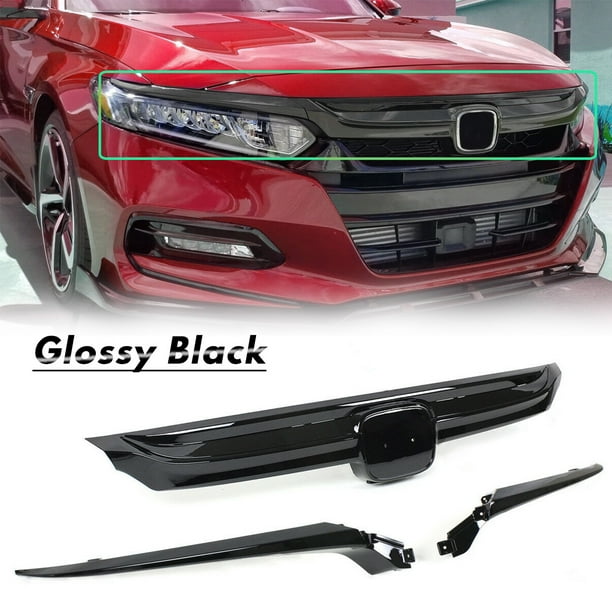 Glossy Black JDM Sport Style Front Grille For 20182019