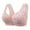 Bras for Women - Light Pink, variant on uvwlwu Women Front Snap Wireless Floral Print Shaping Cup Bra Wide Adjustable Tank Straps Thin Light Support Full Figure Breathable All Day Daily Comfort Underwear,60
