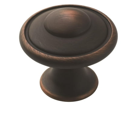 - Allison Value 1-3/16 in (30 mm) Diameter Oil-Rubbed Bronze Cabinet Knob - 10 Pack
