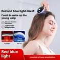 thumbnail image 3 of QOPR Electric Scalp Massager Comb, Red & Blue Light Vibration Scalp Massager for Hair Growth, 3 of 7