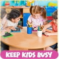 thumbnail image 4 of Mini Chalkboard For Kids - (Pack of 12) Goodie Bags Stuffers for Kids Mini kids chalkboard Each with 2 Chalk Sticks, and 1 Eraser for Boys and Girls Birthday Party Favors Birthday Goodie Bags, 4 of 6