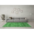 thumbnail image 3 of Ahgly Company Indoor Rectangle Persian Emerald Green Traditional Area Rugs, 6' x 9', 3 of 4