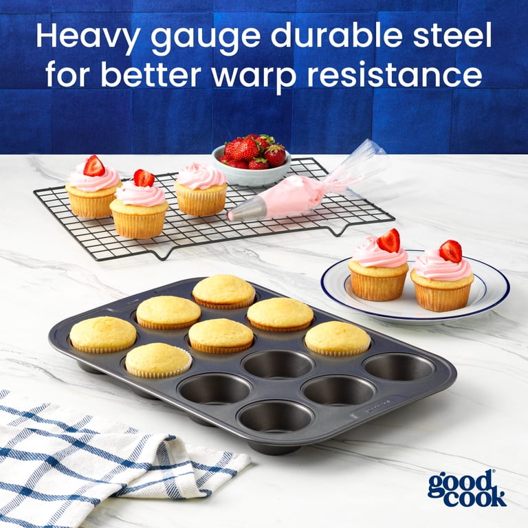 12-Well Nonstick Carbon Steel Muffin Pan photo 6