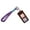 pink p urple, variant on Stress Relief Keychain Press Button Fidgets Toy For Anxieties Portable Anti Lost Phone Strap Gift ABS Metal Design