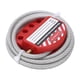 thumbnail image 4 of Cerradura de cable, cuatro cables de cerradura, resistencia a altas temperaturas, equipo de etiquetado y bloqueo de alta seguridad, 4 of 5