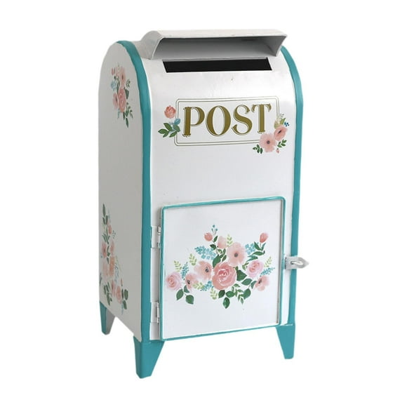 Luzkey Standing Mailbox Garden Letter Box Catcher Residential Outdoor Mail Drop Box