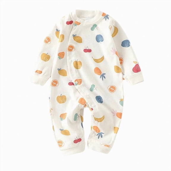 YDFCWXW Baby Boy Girl Clothes Long Sleeve Zipper Hooded Romper Jumpsuit Casual Warm Outfit (Orange, 3-6 Months)
