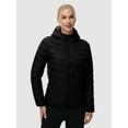thumbnail image 3 of TRYSIL Women's Puffer Jacket Hooded Warm Down Lightweight Full-Zip Packable Quilted Winter Outdoor Coat,Size(S-2XL), 3 of 9