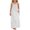 0##White584, variant on Kiijoy Girls Spaghetti Strap Maxi Dress Summer Sleeveless Loose Fit Lounge Dress