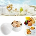 thumbnail image 2 of 4X Egg Pod - Microwave Egg Boiler Cooker Egg Steamer Perfectly  Eggs and Detaches the Shell, 2 of 7