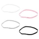 thumbnail image 3 of 4pcs mujer deportes diademas elástica antideslizante ejecutando ejercicio hairbands, 3 of 4